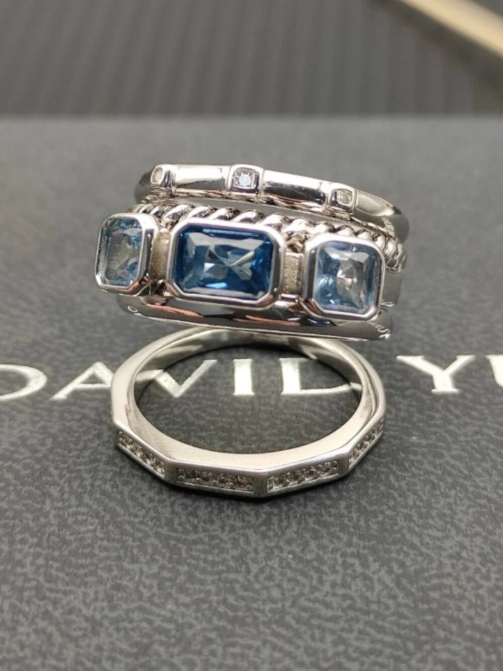 ✨David Yurman five-link ring - Picture 5 of 7